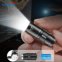 Thumbnail for Trustfire Mini2 Rechargeable Mini Led Flashlight Keychain Usb Powered 250 Lumens Flash Light IPX8 EDC Torch Lamp Flashlights