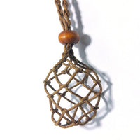 Thumbnail for Crystal or Stone Net Bag Pendant