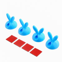 Thumbnail for 5Pcs Tiny Desk Set Wire Clip Organizer Bobbin Winder Wrap Cord Cable Manager for Mouse USB Keyboard Lines Office Accessories