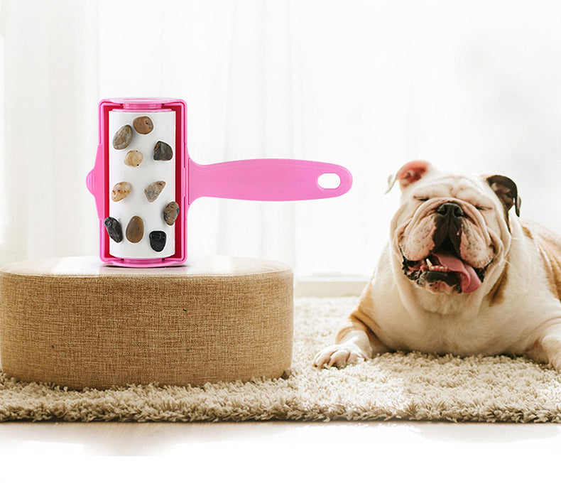 Pet hair remover sticky tape roller