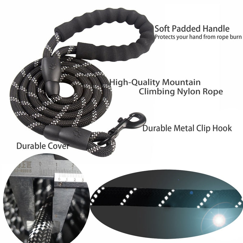 Reflective Leash Large to Medium Sized Dog