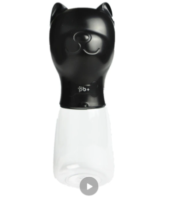 Portable dog water bottle with cup