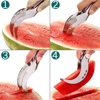 Thumbnail for Stainless Steel Watermelon Slicer Cutter Windmill Knife Corer Fruit Vegetable Tools New Kitchen Gadgets Summer Hot Sale