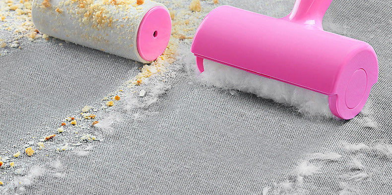 Pet hair remover sticky tape roller