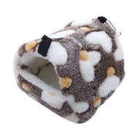 Thumbnail for Cute Small Pet Bird Parrot Hamster Soft Comfortable Nest Plush Hanging Hammock Nest House Sleeping Bed Warm Nest Pet Products