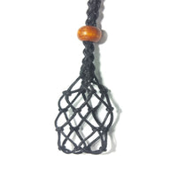 Thumbnail for Crystal or Stone Net Bag Pendant