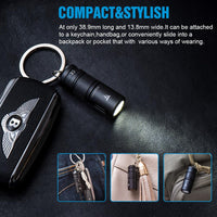 Thumbnail for Trustfire Mini2 Rechargeable Mini Led Flashlight Keychain Usb Powered 250 Lumens Flash Light IPX8 EDC Torch Lamp Flashlights