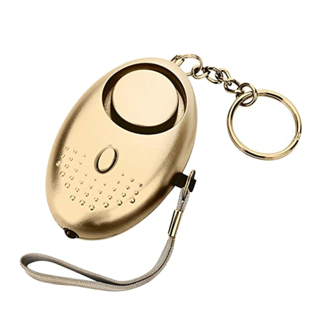 130dB Self Defence Keychain Safe Sound Anti-Attack Alarm