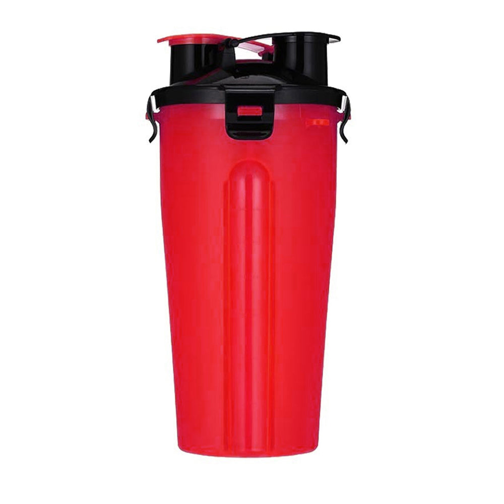 2-in-1 Dog water bottle and dog food storage container